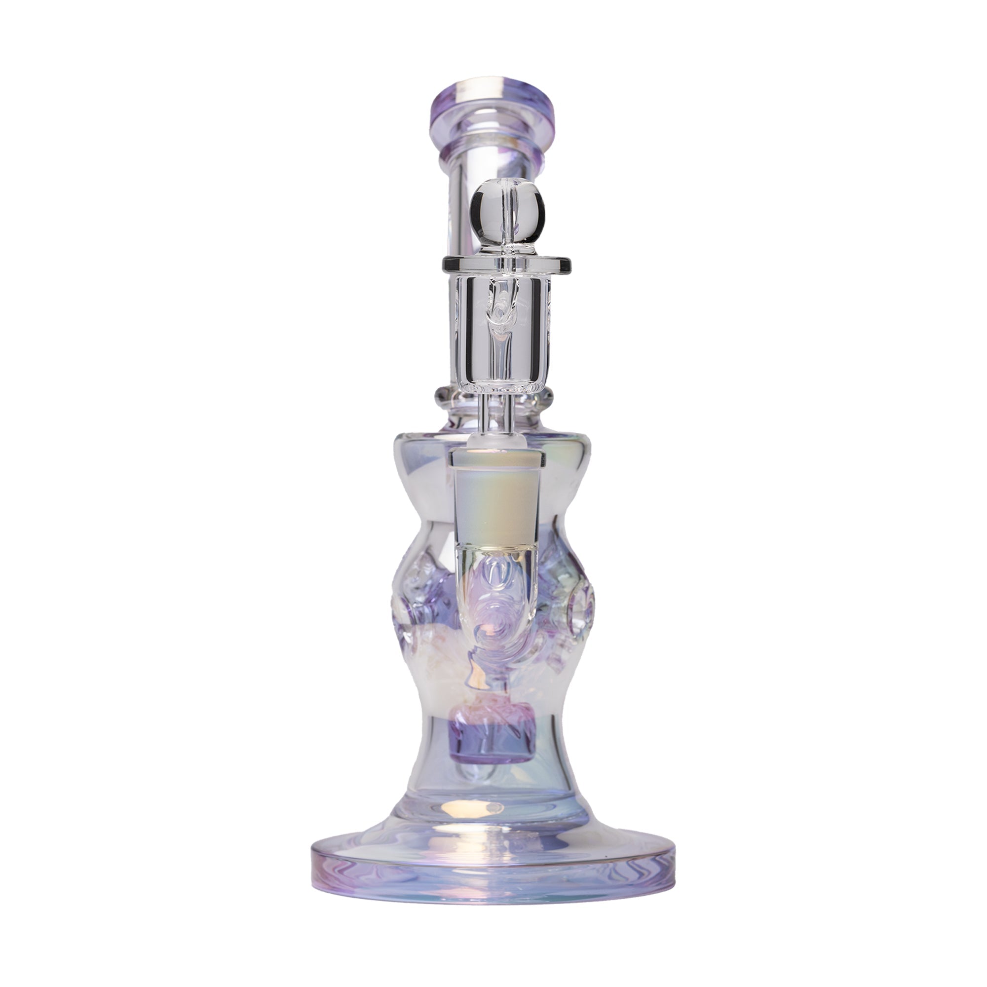 Human Grade 8.5" Swiss Incycler Glass Rig Recycler Water Pipe - Image 4