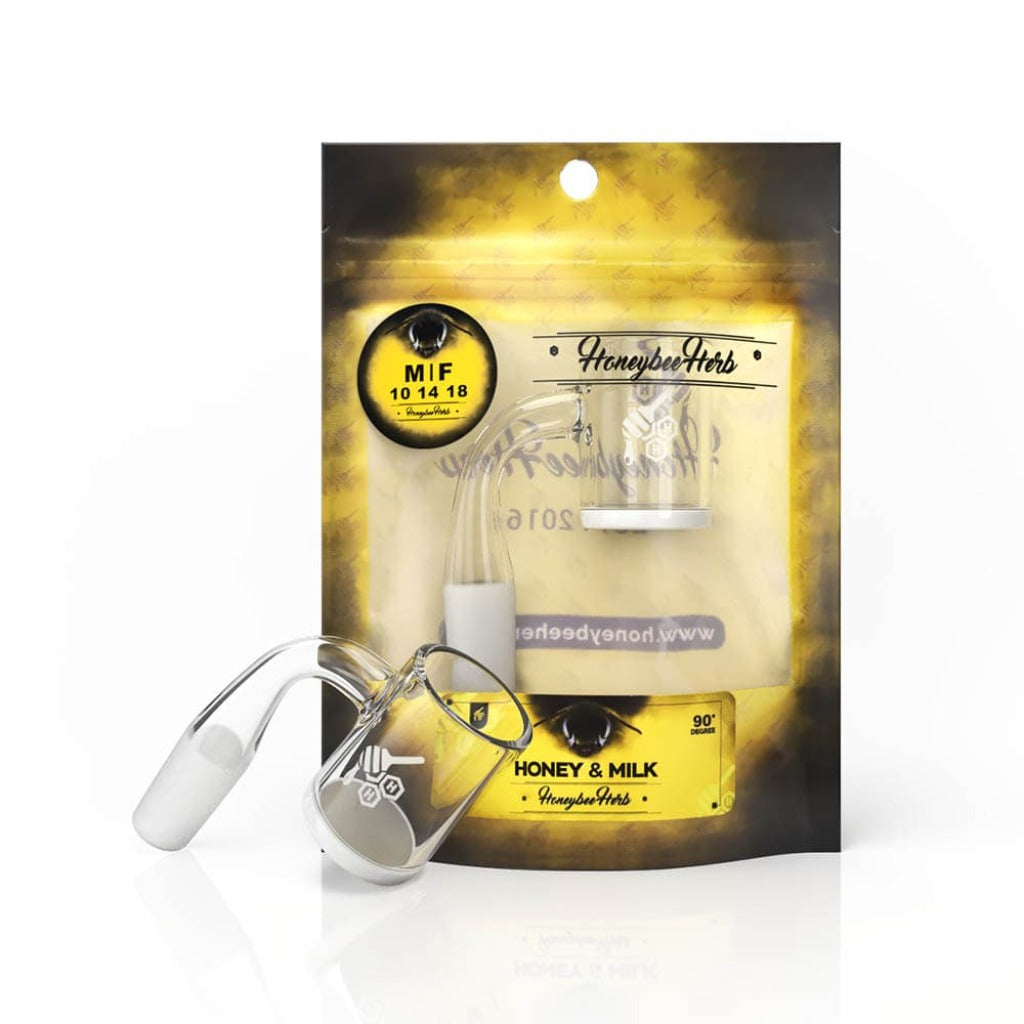 HONEY & MILK QUARTZ BANGER - 90° DEGREE | YL - Image 8