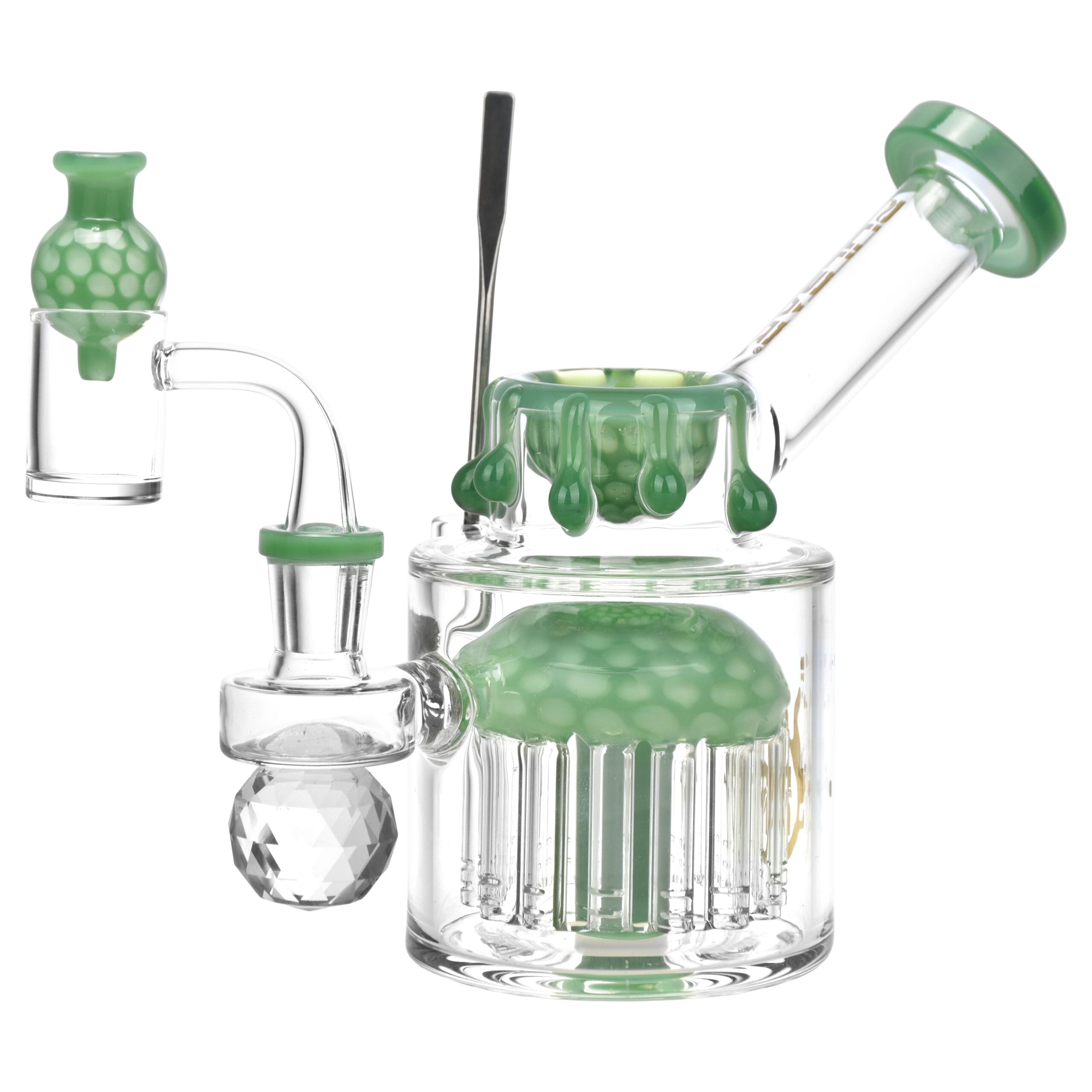 Pulsar Day Drippin' Glass Dab Rig Set | 6" | 14mm F - Image 3