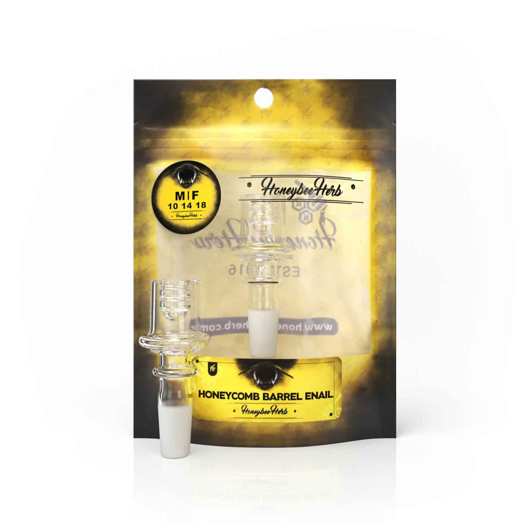 HONEYCOMB BARREL QUARTZ ENAIL | YL - Image 2