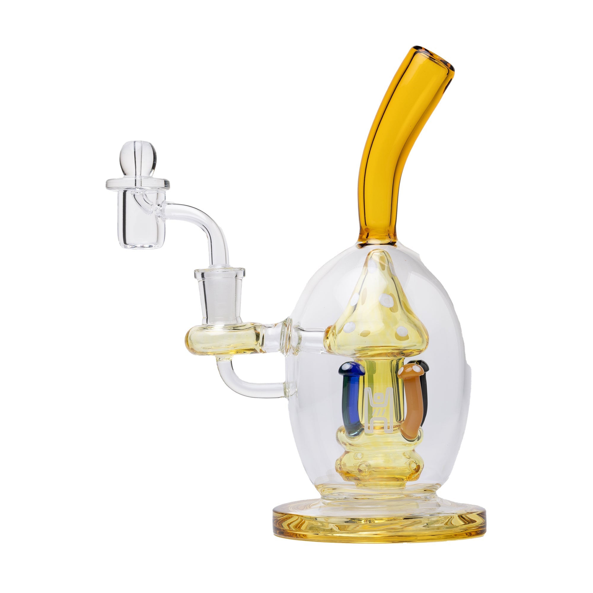 Human Grade Mushroom Globe Glass Rig - Image 2