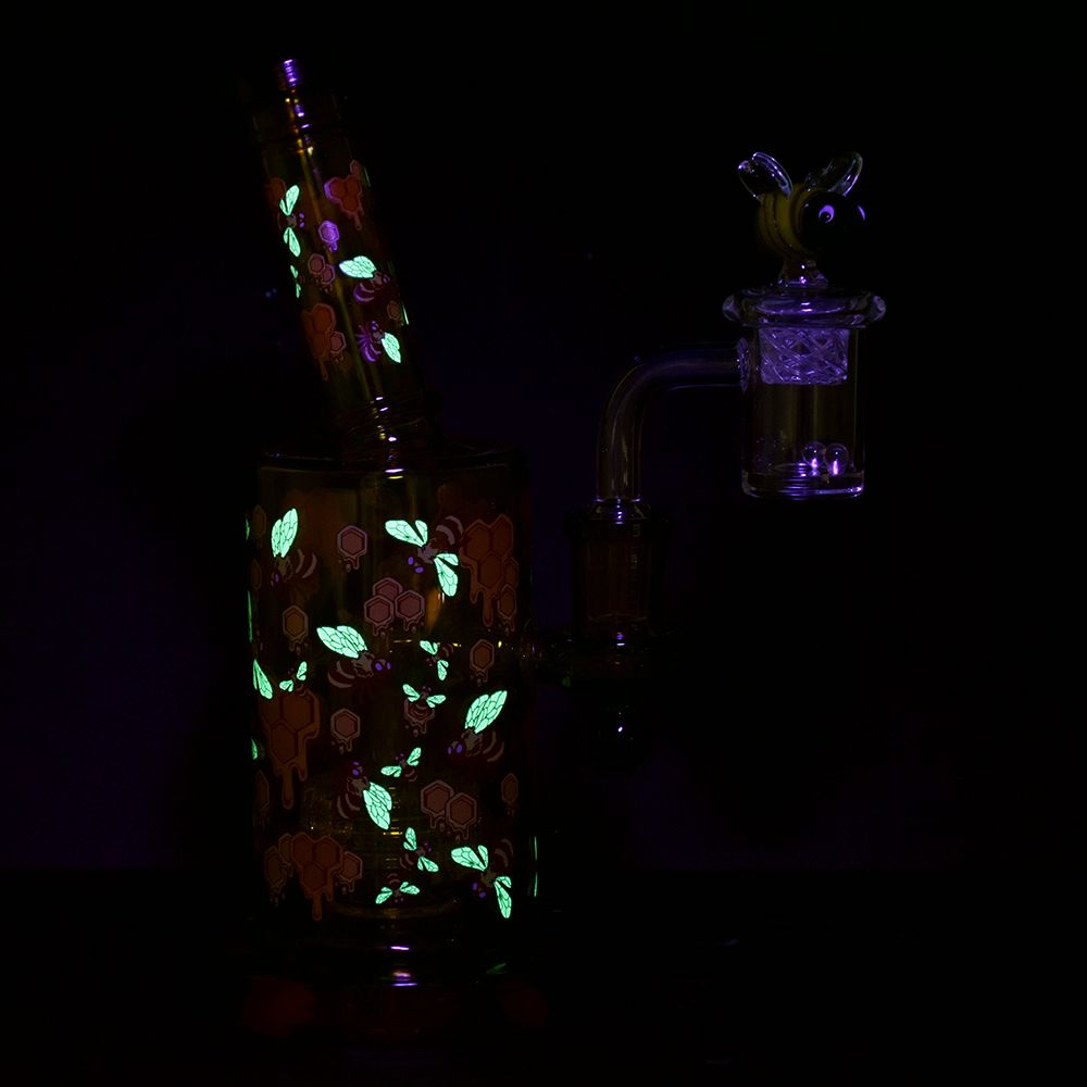 Pulsar Greatest Hits Series Glow Dab Rig Kit / 8" / 14mm F - Image 14