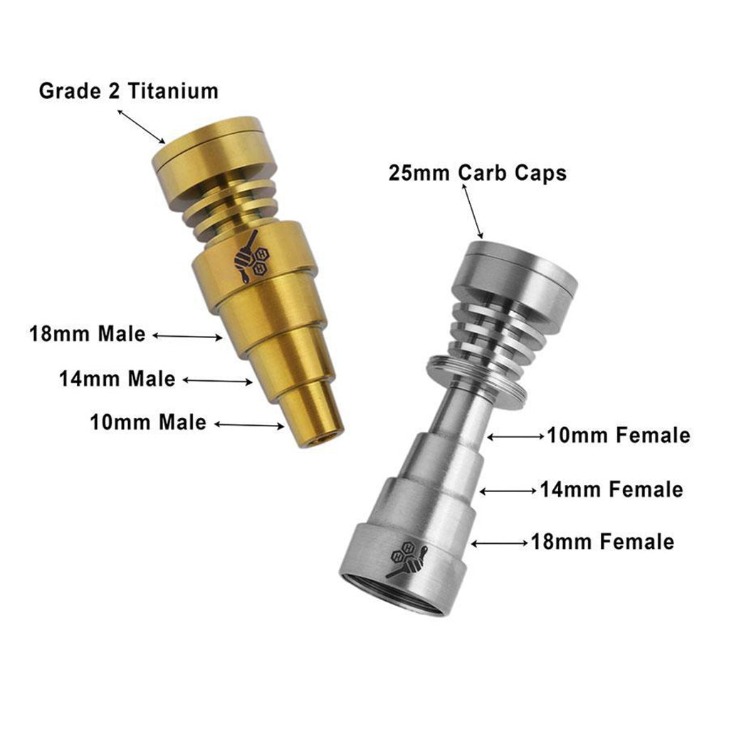 TITANIUM 6 IN 1 SKILLET DAB NAIL - Image 10