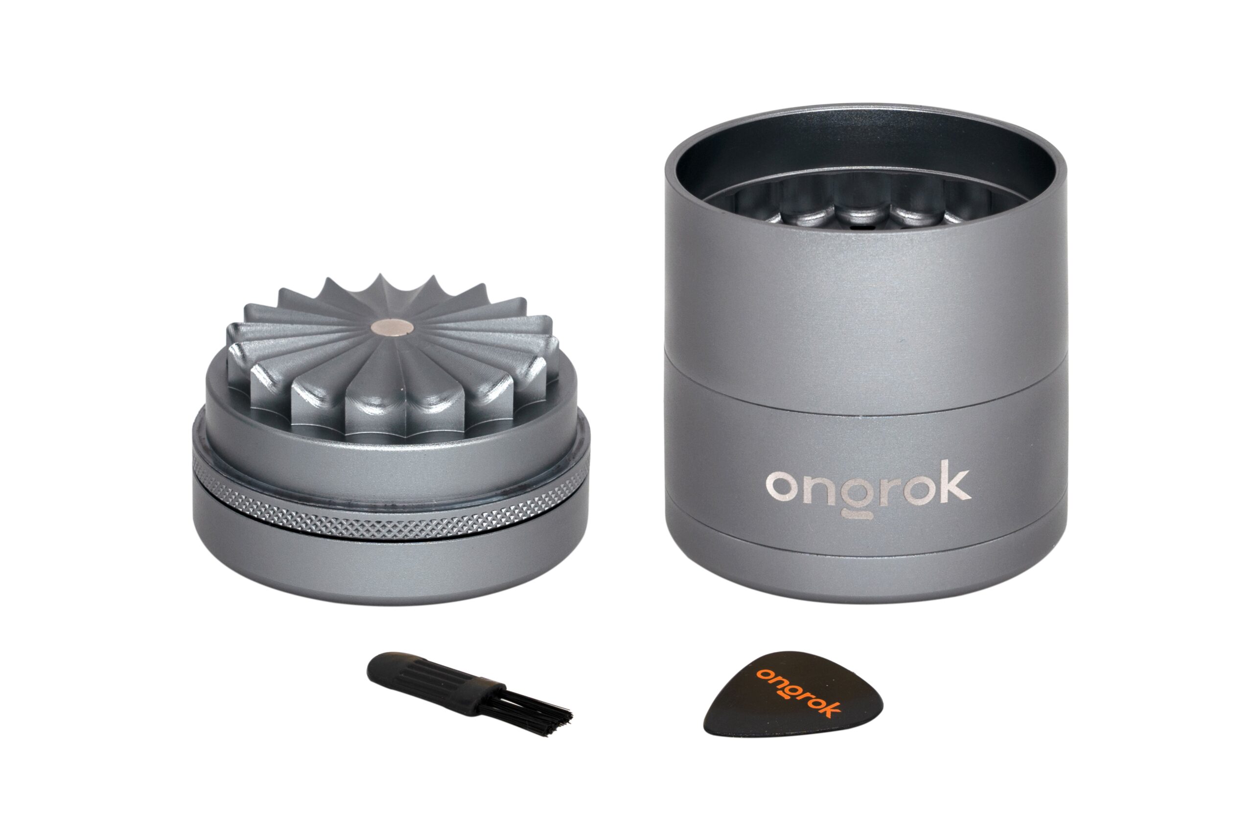 Ongrok Mini 5 Piece, Flower Petal Toothless Grinder (2.2 inch) - Image 4