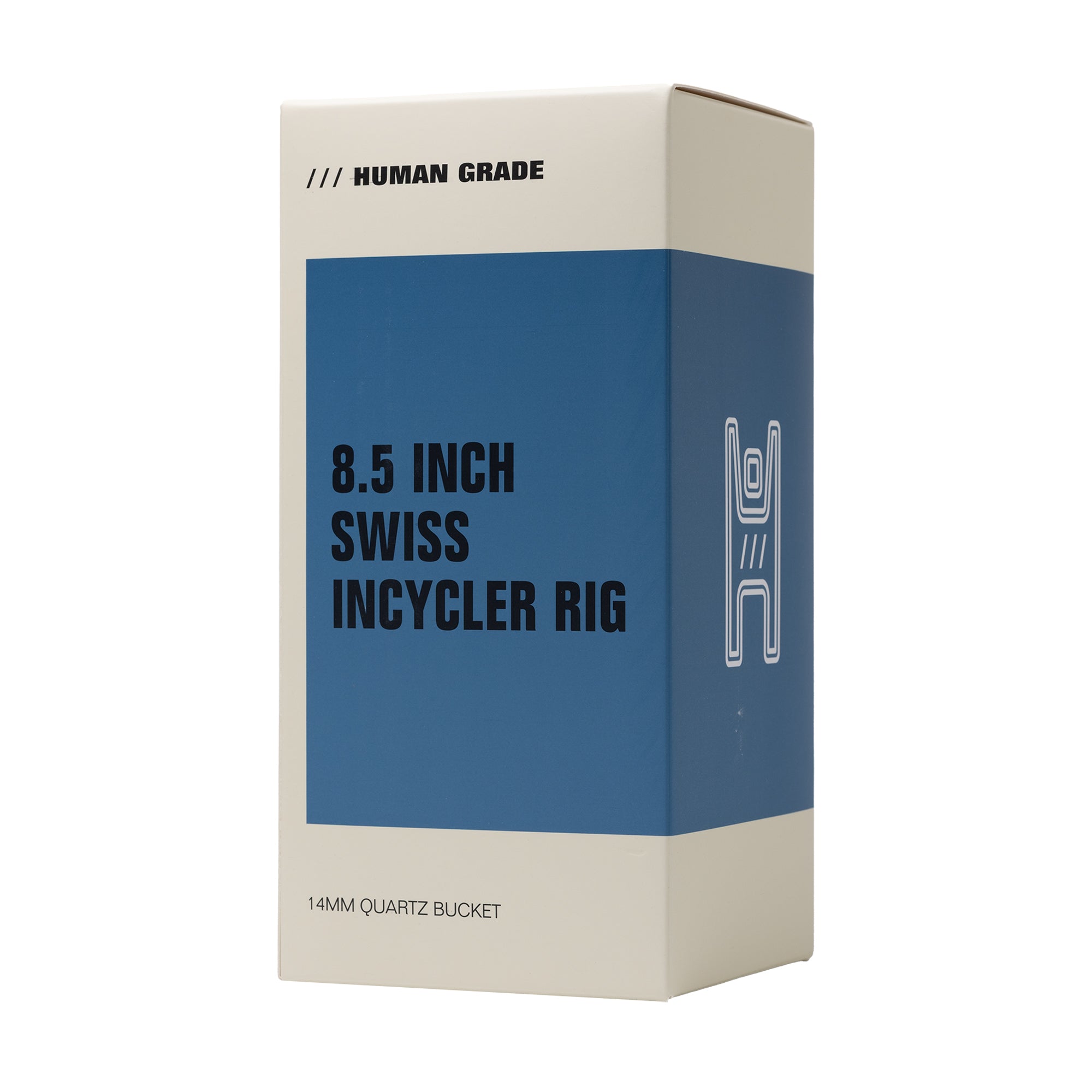 Human Grade 8.5" Swiss Incycler Glass Rig Recycler Water Pipe - Image 10