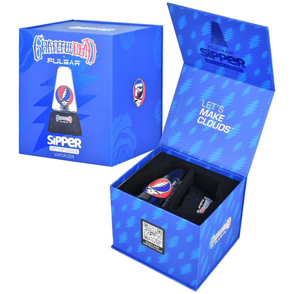 Grateful Dead x Pulsar Sipper Dual Use Vaporizer w/ Dry Cup - Image 8