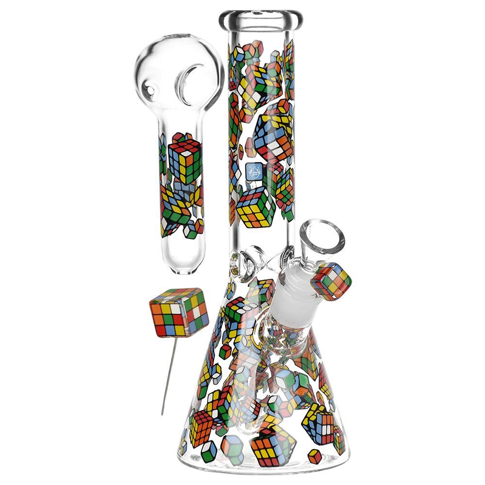 Pulsar Greatest Hits Series Glow Herb Pipe Duo / 10" / 14mm F - Image 19