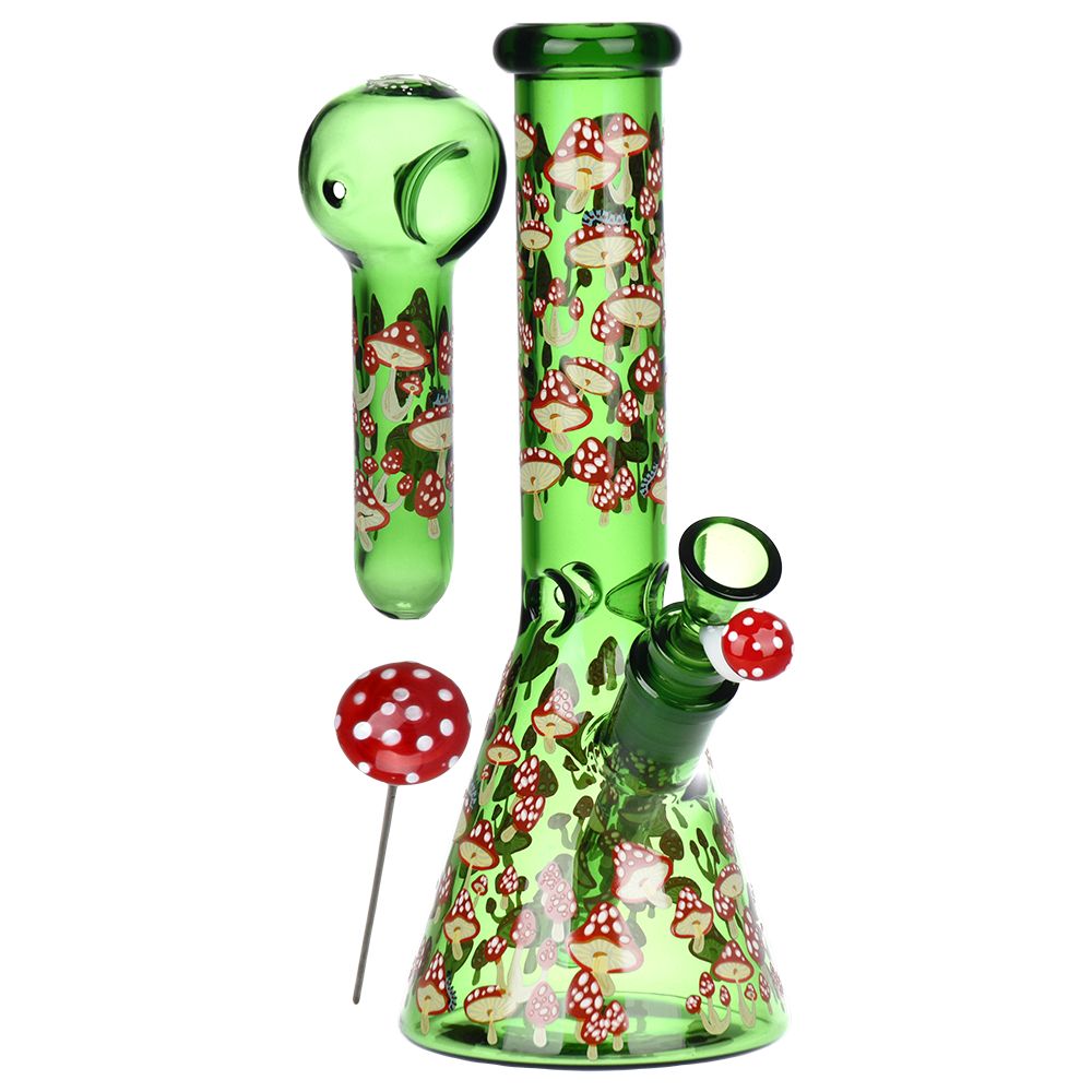 Pulsar Greatest Hits Series Glow Herb Pipe Duo / 10" / 14mm F - Image 37