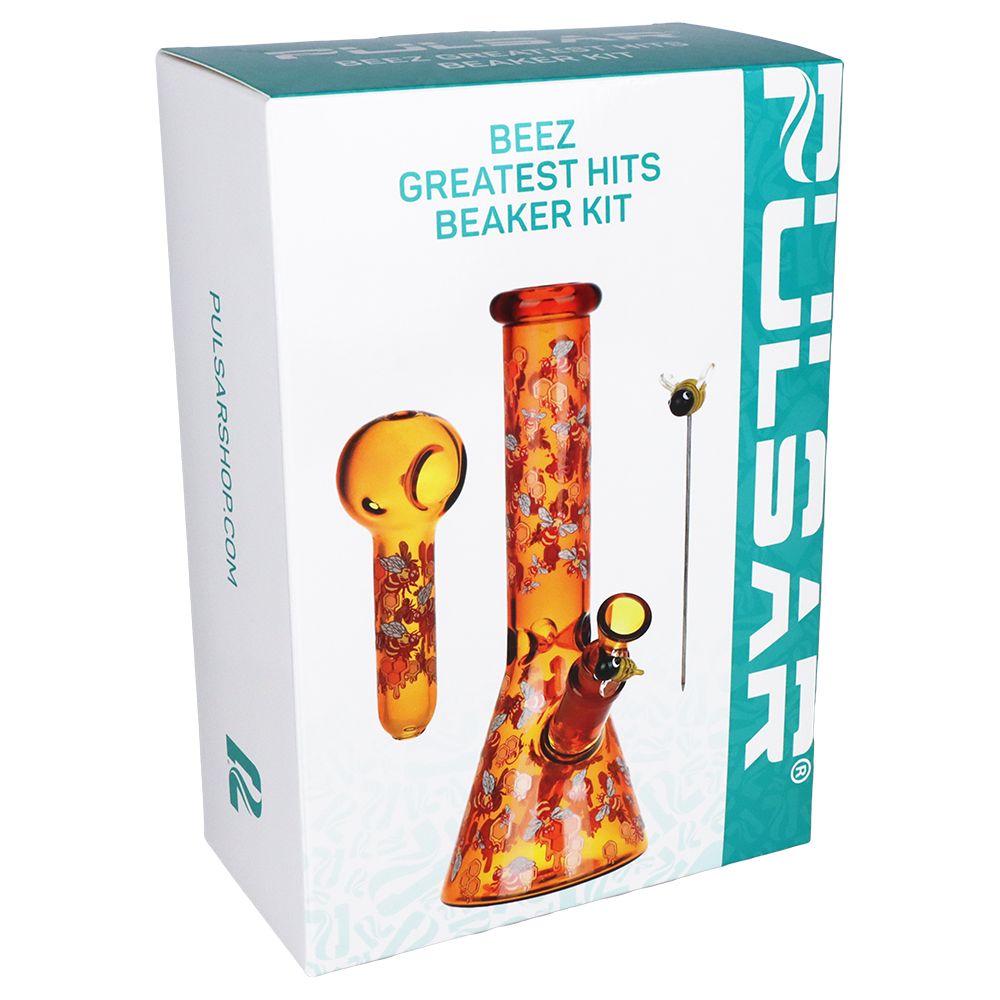Pulsar Greatest Hits Series Glow Herb Pipe Duo / 10" / 14mm F - Image 14