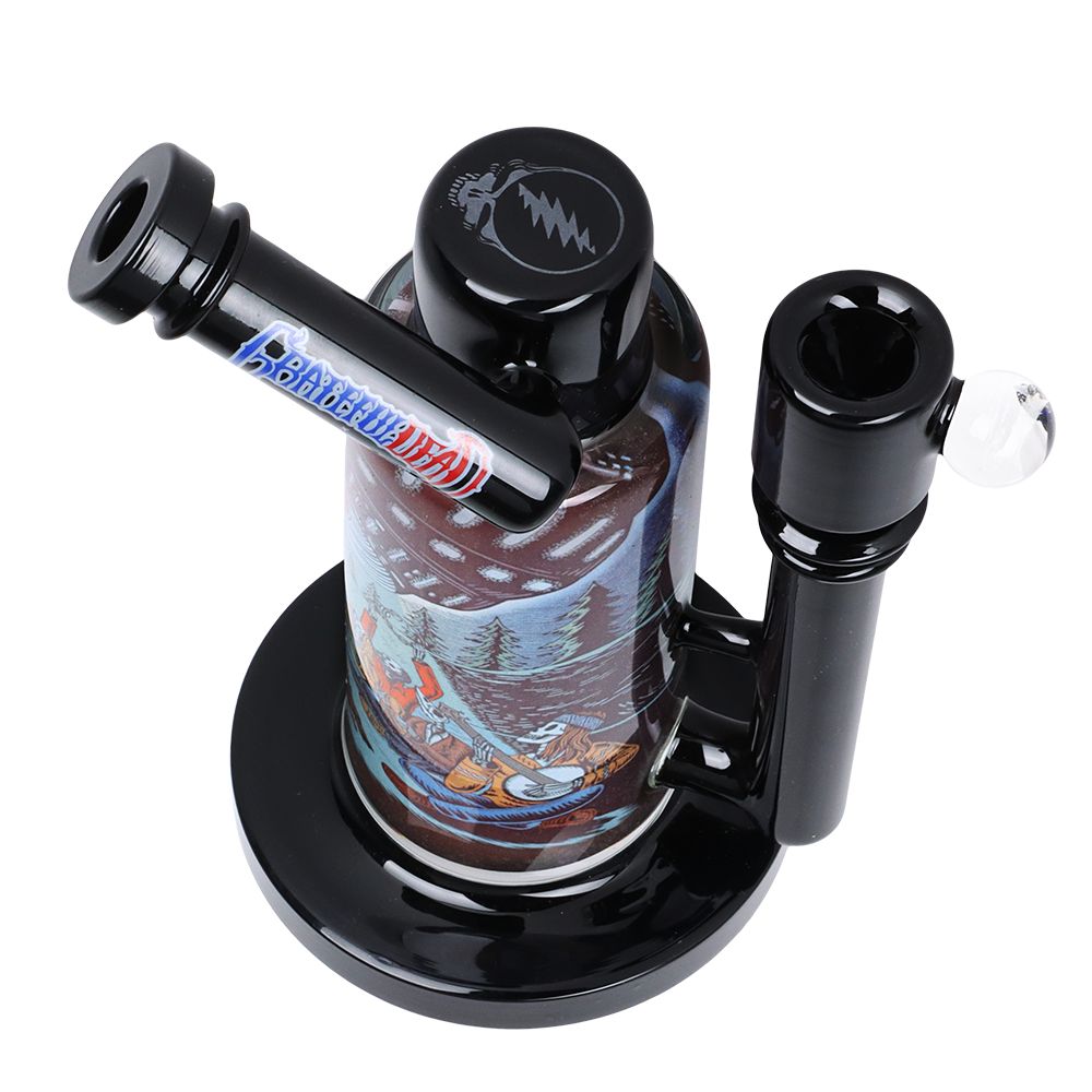 Grateful Dead x Pulsar Inside Print Water Pipe - 8.5" / 14mm F / UFO Jam - Image 5
