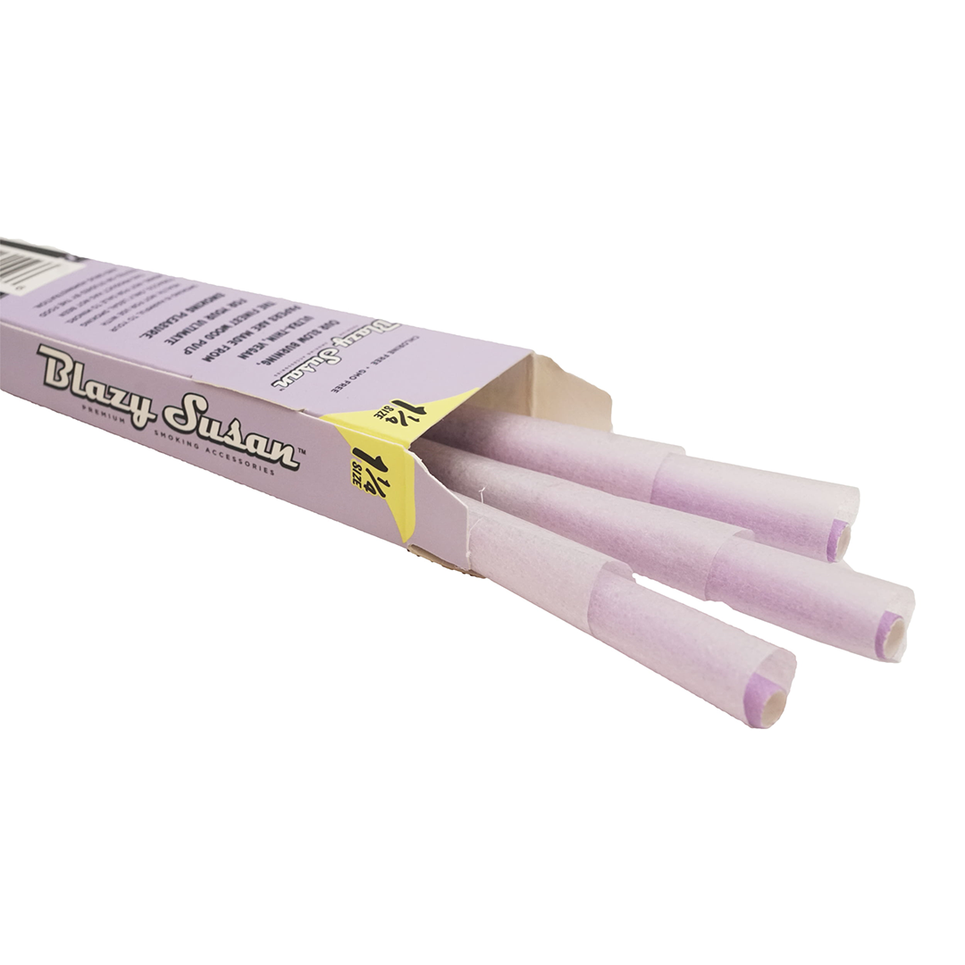 Blazy Susan Purple Paper Cones - Image 6