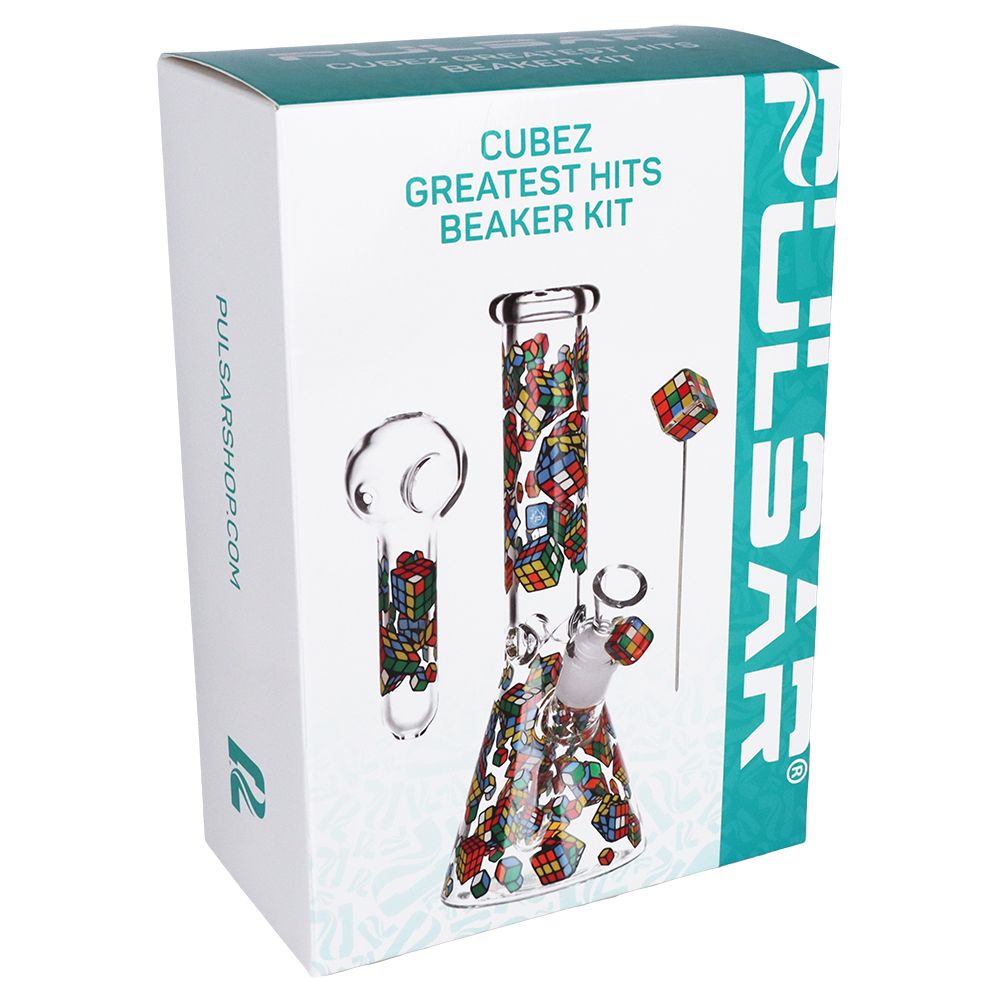 Pulsar Greatest Hits Series Glow Herb Pipe Duo / 10" / 14mm F - Image 33
