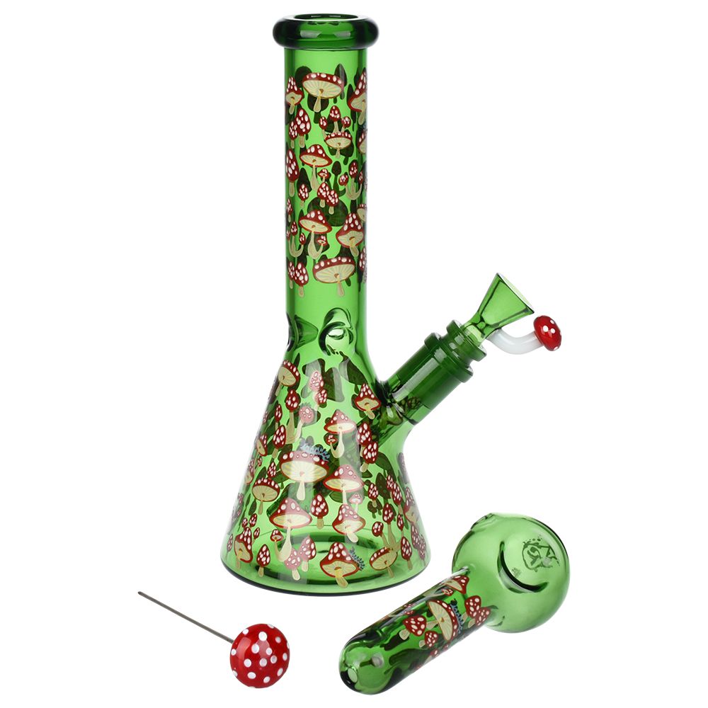 Pulsar Greatest Hits Series Glow Herb Pipe Duo / 10" / 14mm F - Image 35