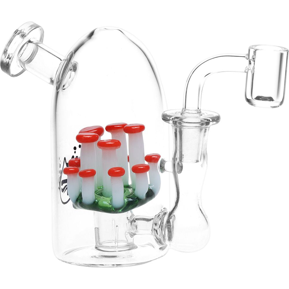 Pulsar There's Not Mushroom Left In Here Mini Glass Dab Rig - 4.75" / 14mm F - Image 2