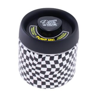 Product: Fujima Dank Tank Vacuum Glass Jar - Checkerboard