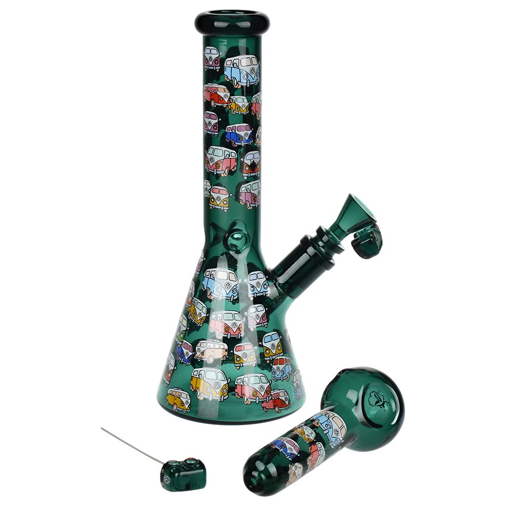 Pulsar Greatest Hits Series Glow Herb Pipe Duo / 10" / 14mm F - Image 51
