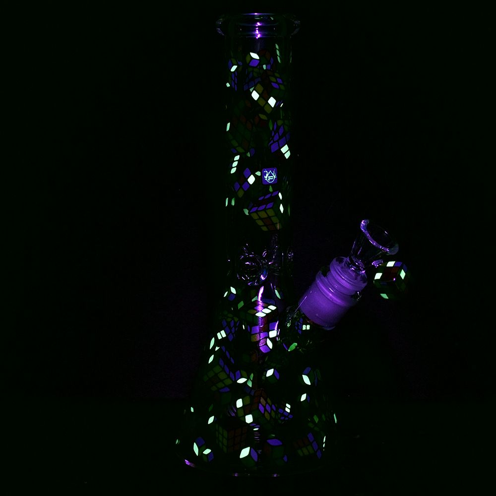 Pulsar Greatest Hits Series Glow Herb Pipe Duo / 10" / 14mm F - Image 31