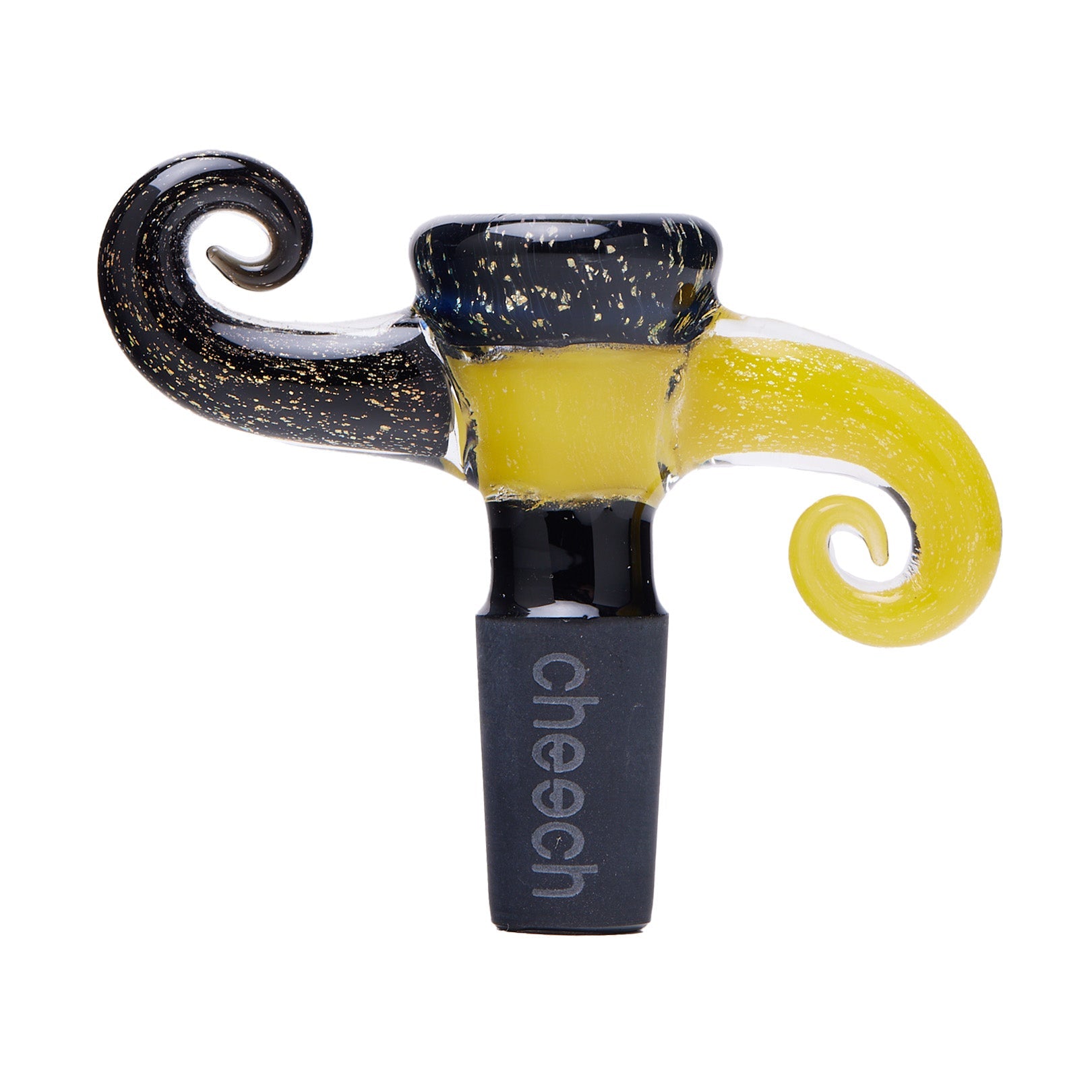 Cheech Glass 2" 14mm Dichro Horns Up and Down - Image 8