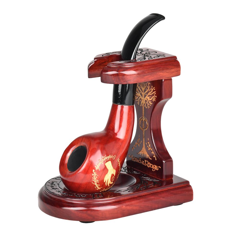 Product: Pulsar Shire Pipes x LoTR MY PRECIOUS Pipe & MIDDLE-EARTH Pipe Stand Bundle