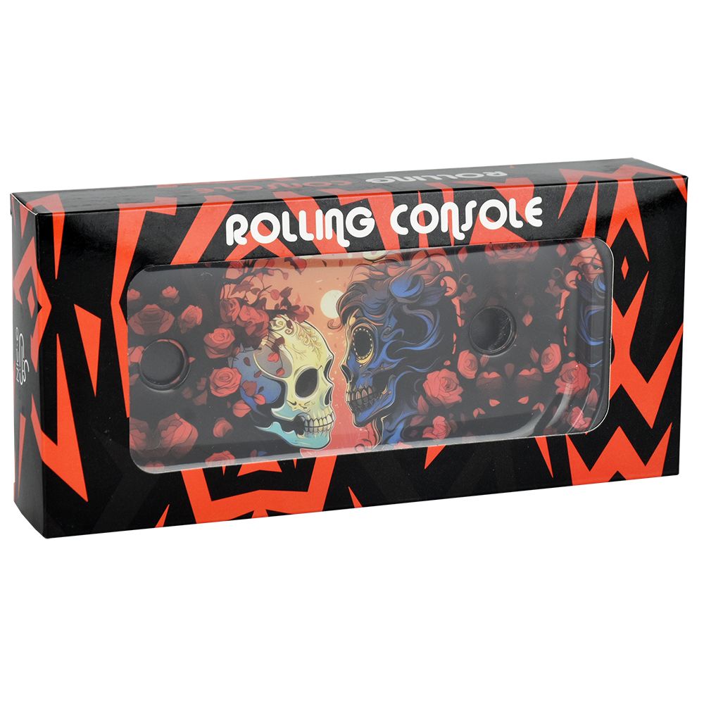 Elevated Metal Rolling Tray & Cone Loader Kit - Death Kiss / 9.25"x4.2" - Image 4