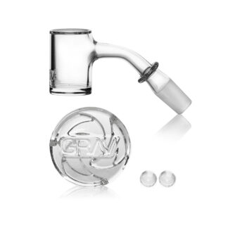 GRAV® 14mm 45° Seamless Quartz Banger Set