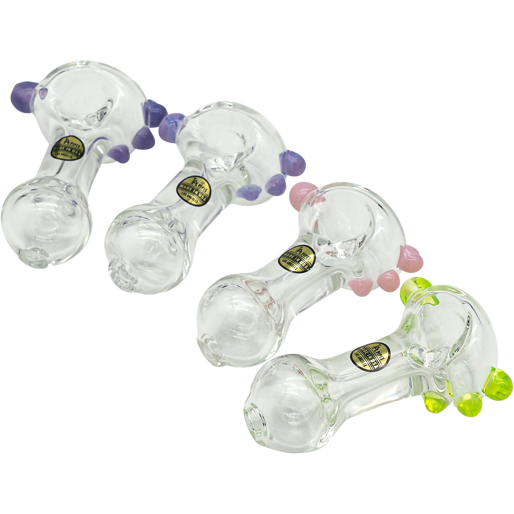 LA Pipes Thick Glass Spoon Pipe - Image 5