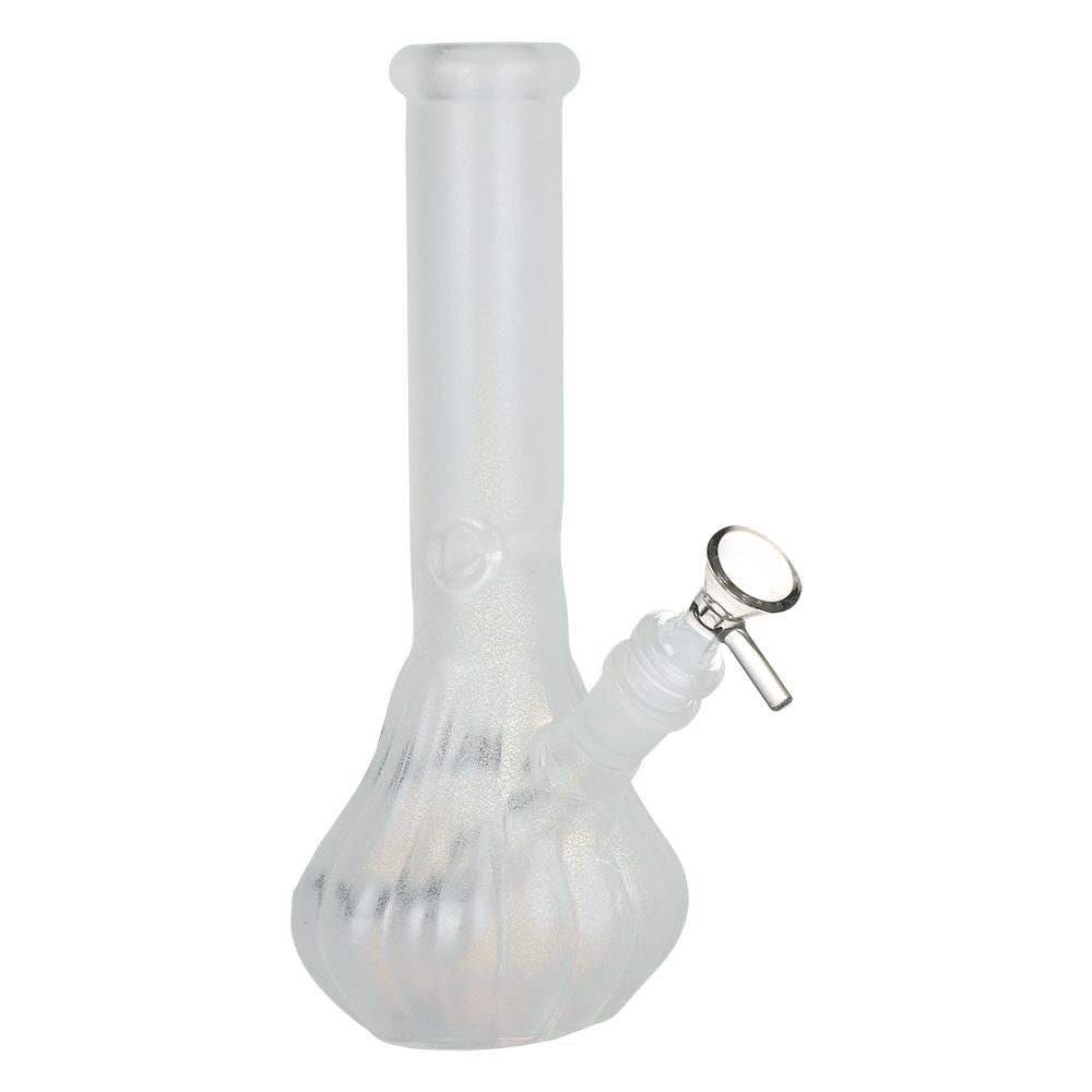 Glow In Dark Jack-O-Lantern Glass Bong - 9.25" / 14mm F - Image 2