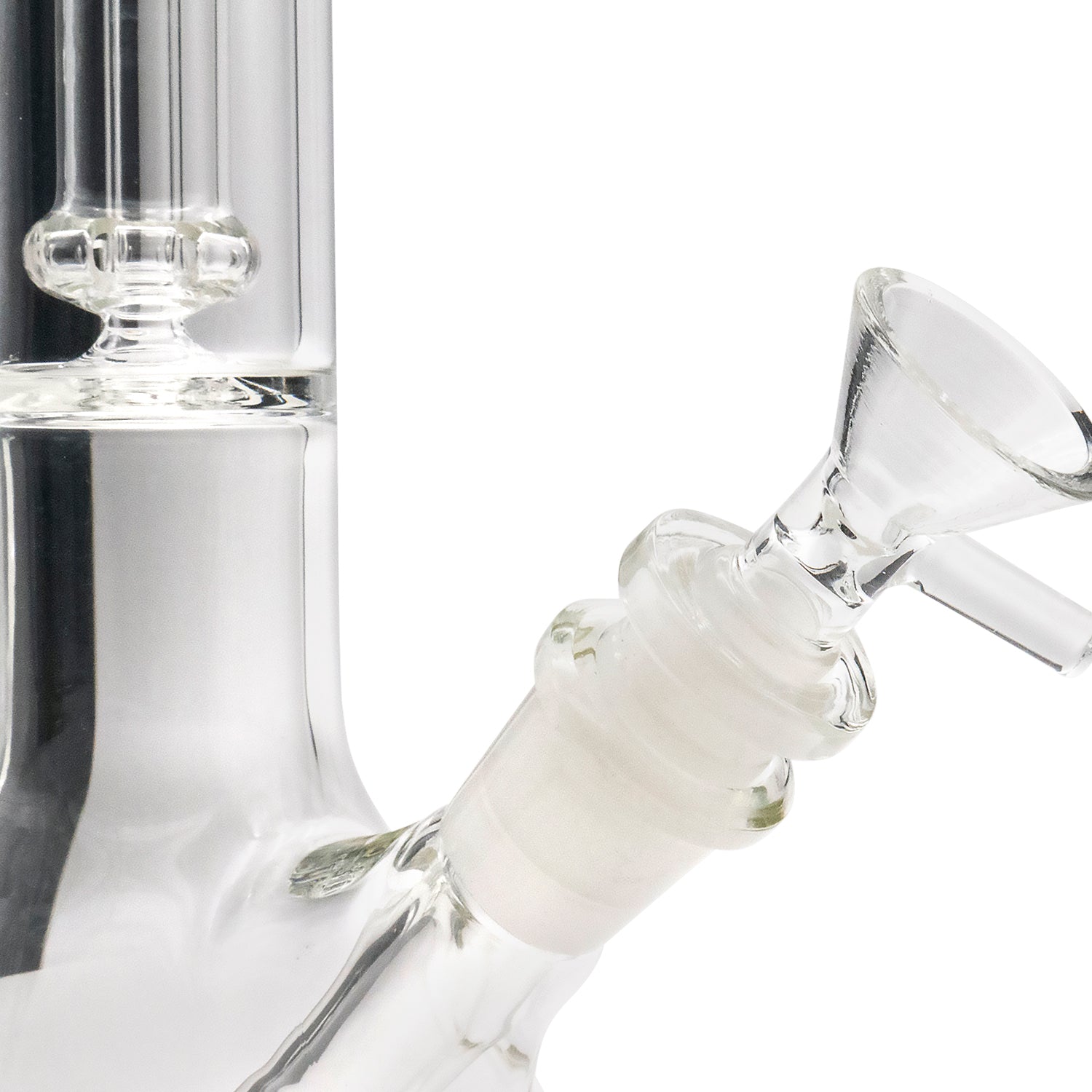 LA Pipes Single or Double Showerhead Perc Beaker Bong - Image 9