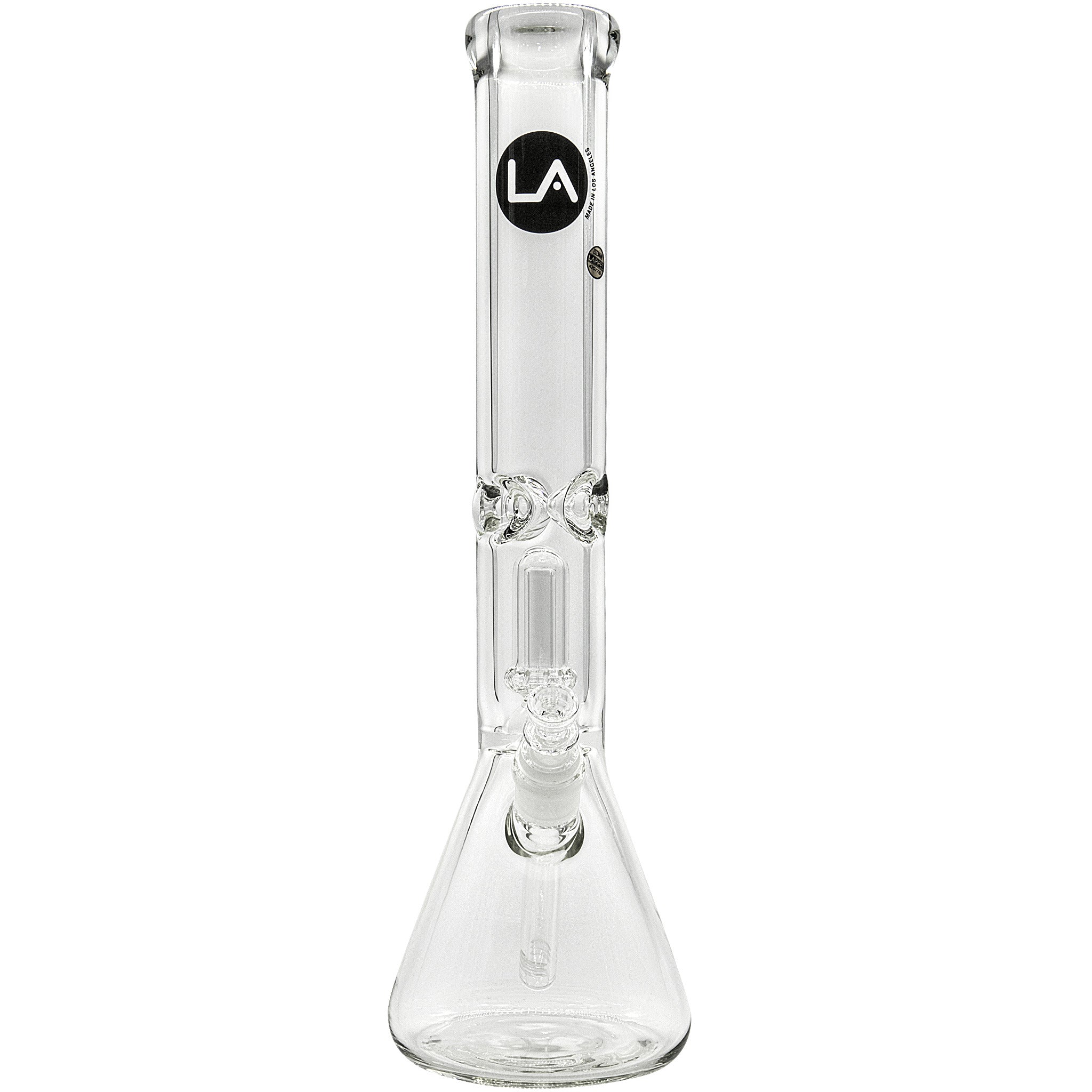 LA Pipes "King Bong" Ultra Heavy 9mm Shower-Head Beaker Bong - Image 3