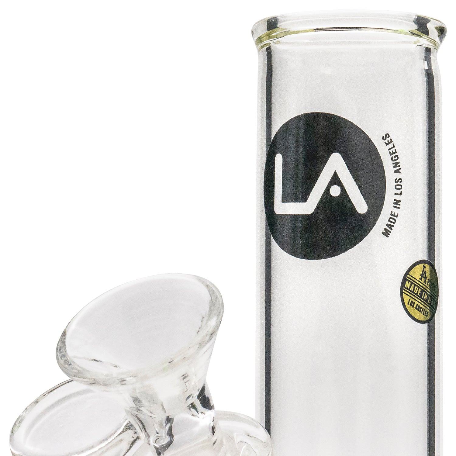 LA Pipes "No BS" 8 Inch Straight Bong - Image 10