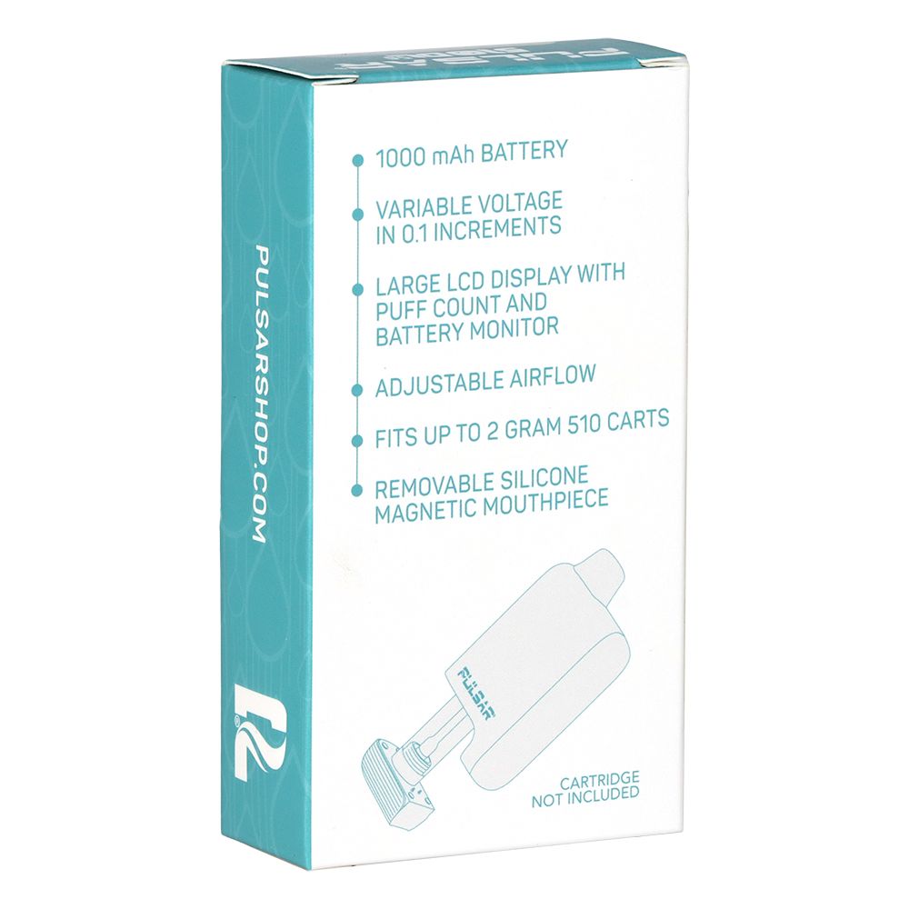 Pulsar 510 DL 5.0 Precision Voltage Control LCD Screen Vape Bar | Thermo Series | 1000mAh - Image 22