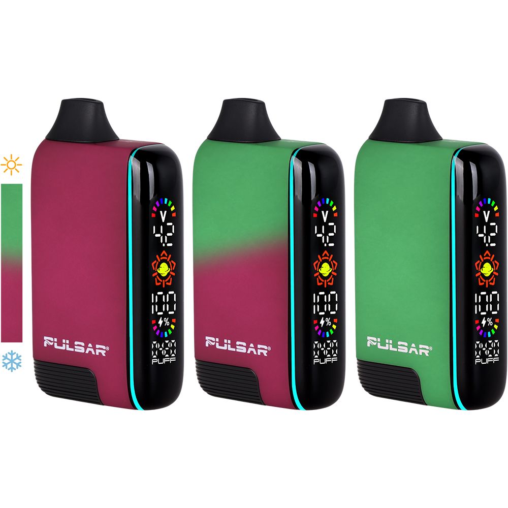 Pulsar 510 DL 5.0 Precision Voltage Control LCD Screen Vape Bar | Thermo Series | 1000mAh - Image 5