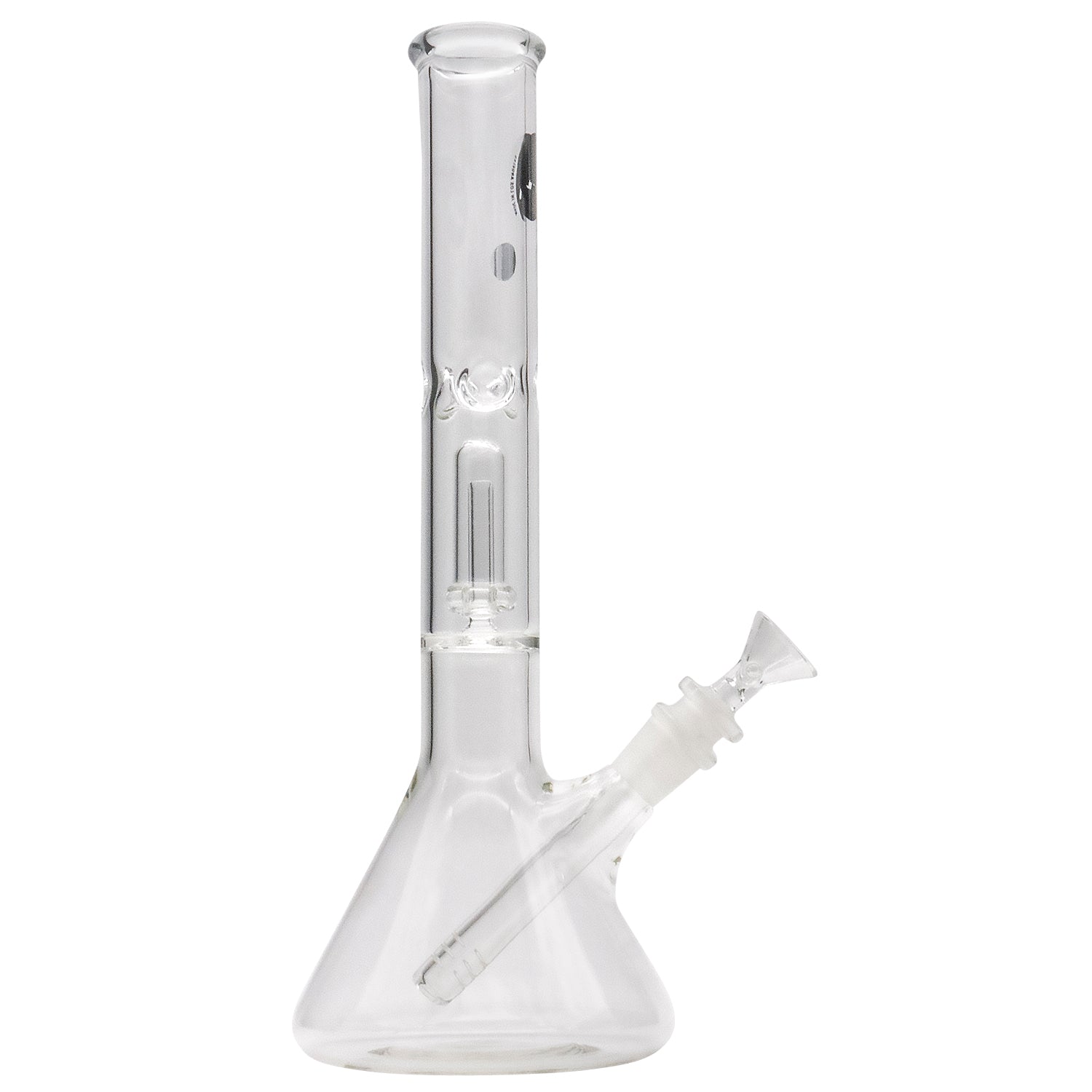 LA Pipes Single or Double Showerhead Perc Beaker Bong - Image 2