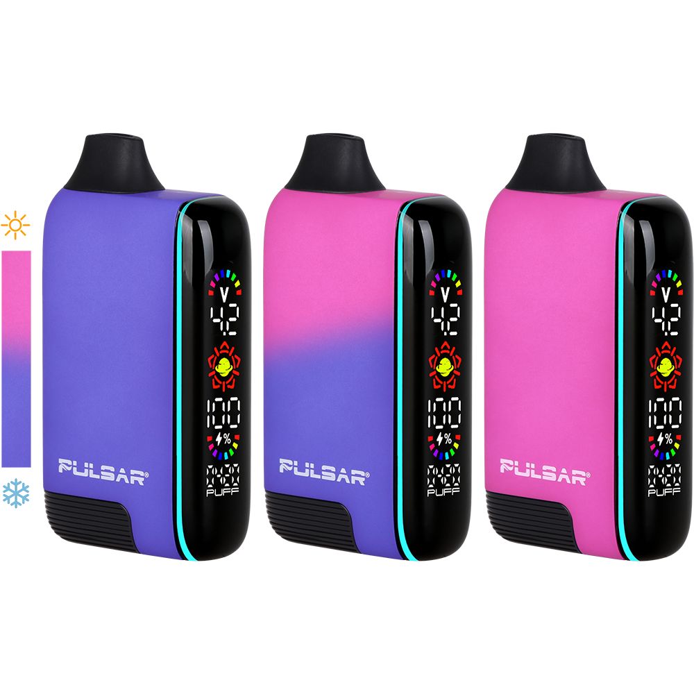 Pulsar 510 DL 5.0 Precision Voltage Control LCD Screen Vape Bar | Thermo Series | 1000mAh - Image 3