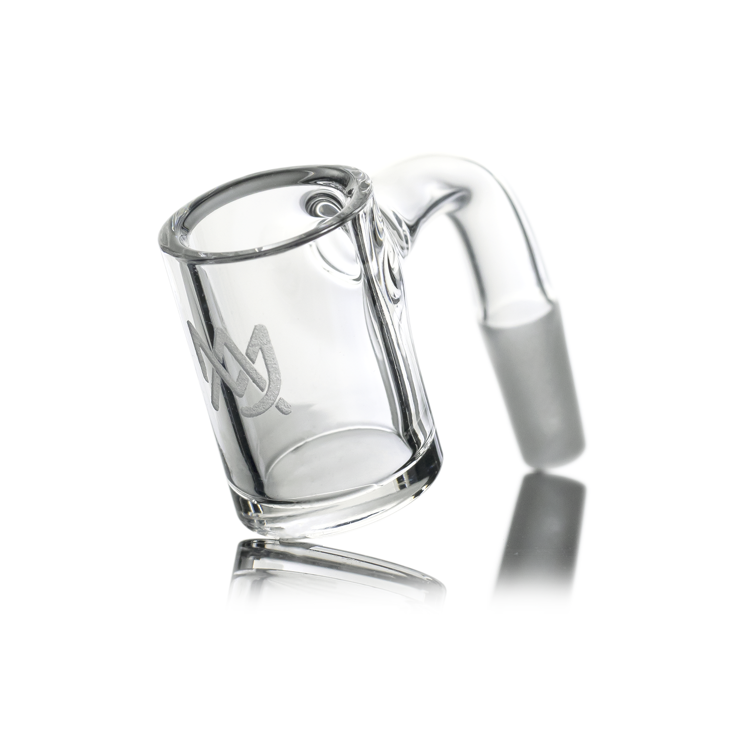 MJ Arsenal Premium Full Weld Clear Quartz Banger - Image 2