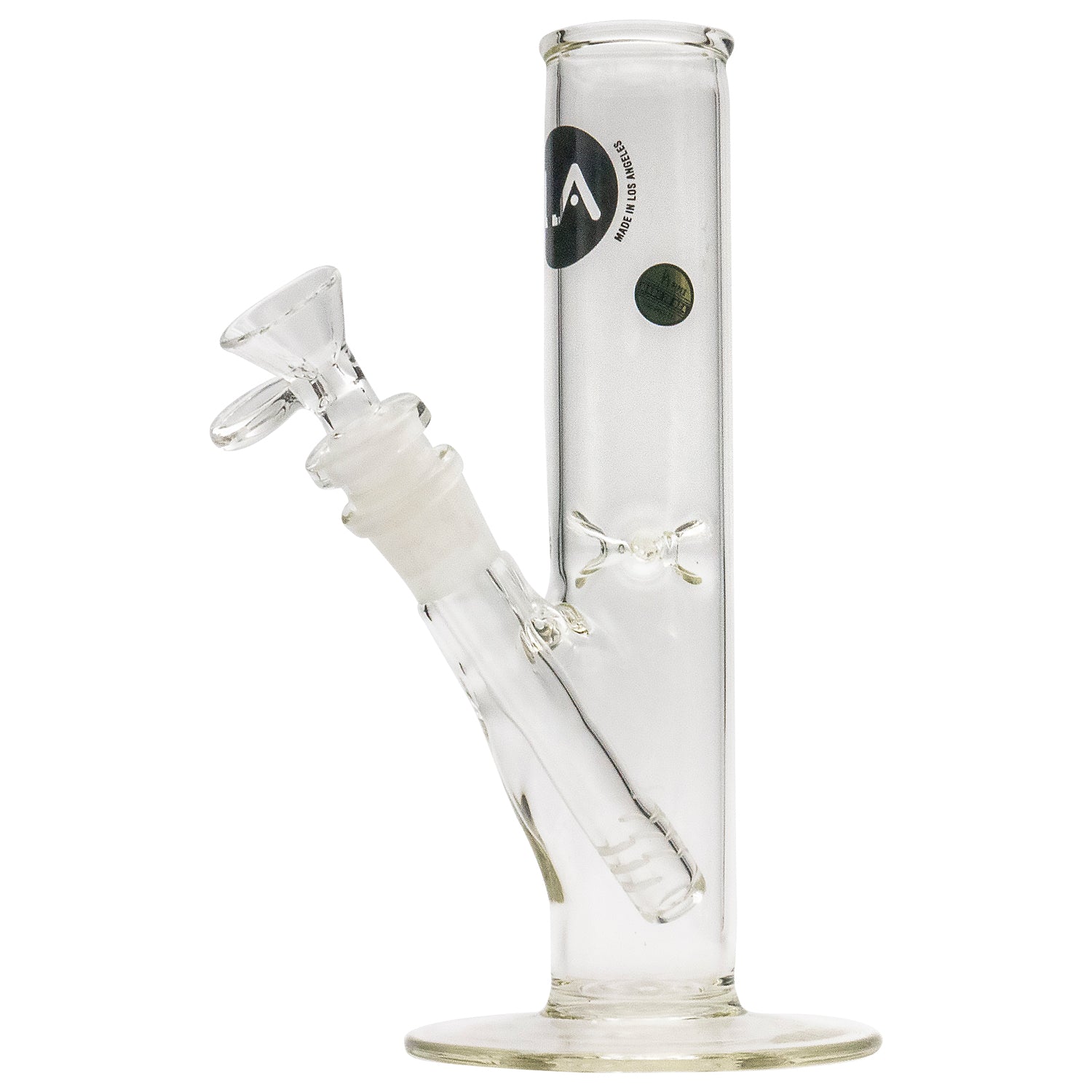 LA Pipes "No BS" 8 Inch Straight Bong - Image 4