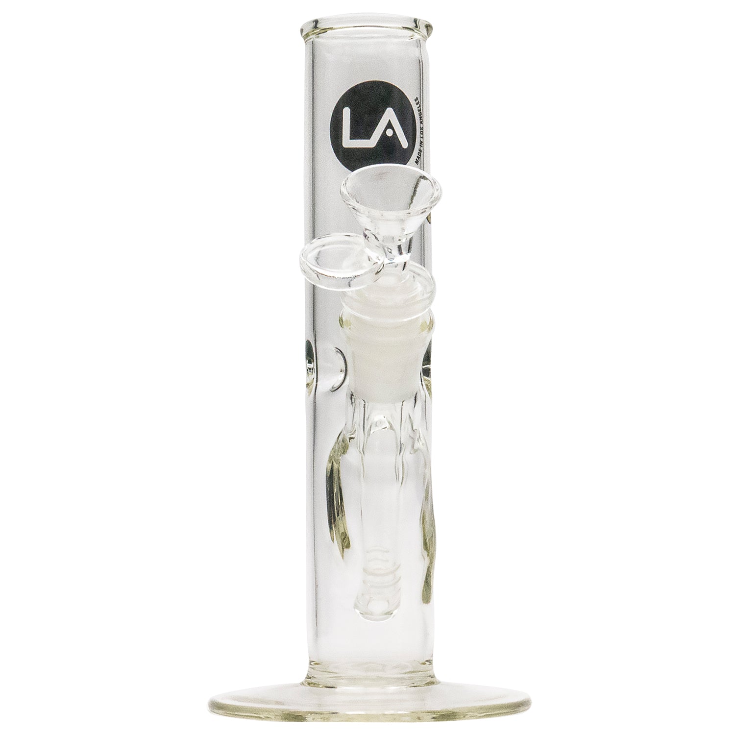 LA Pipes "No BS" 8 Inch Straight Bong - Image 3