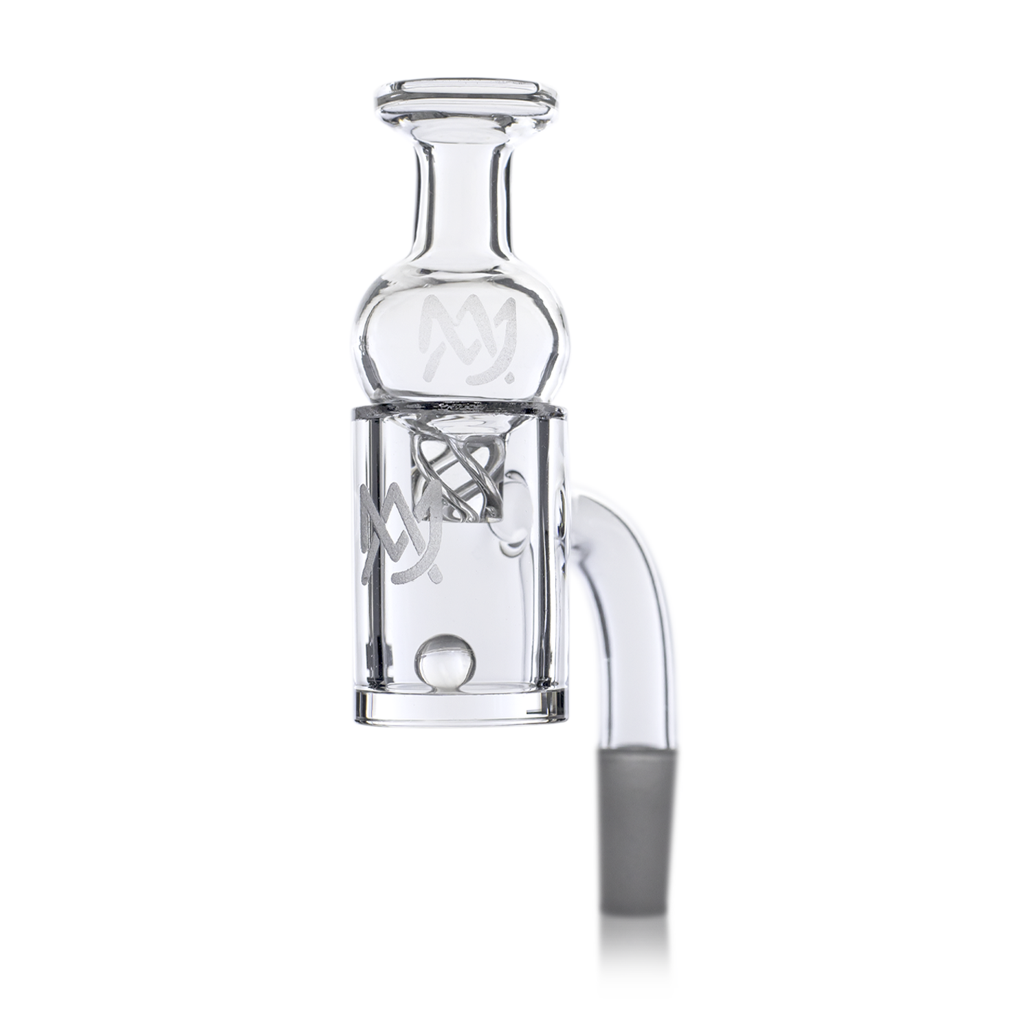 MJ Arsenal Premium Full Weld Clear Quartz Banger - Image 4