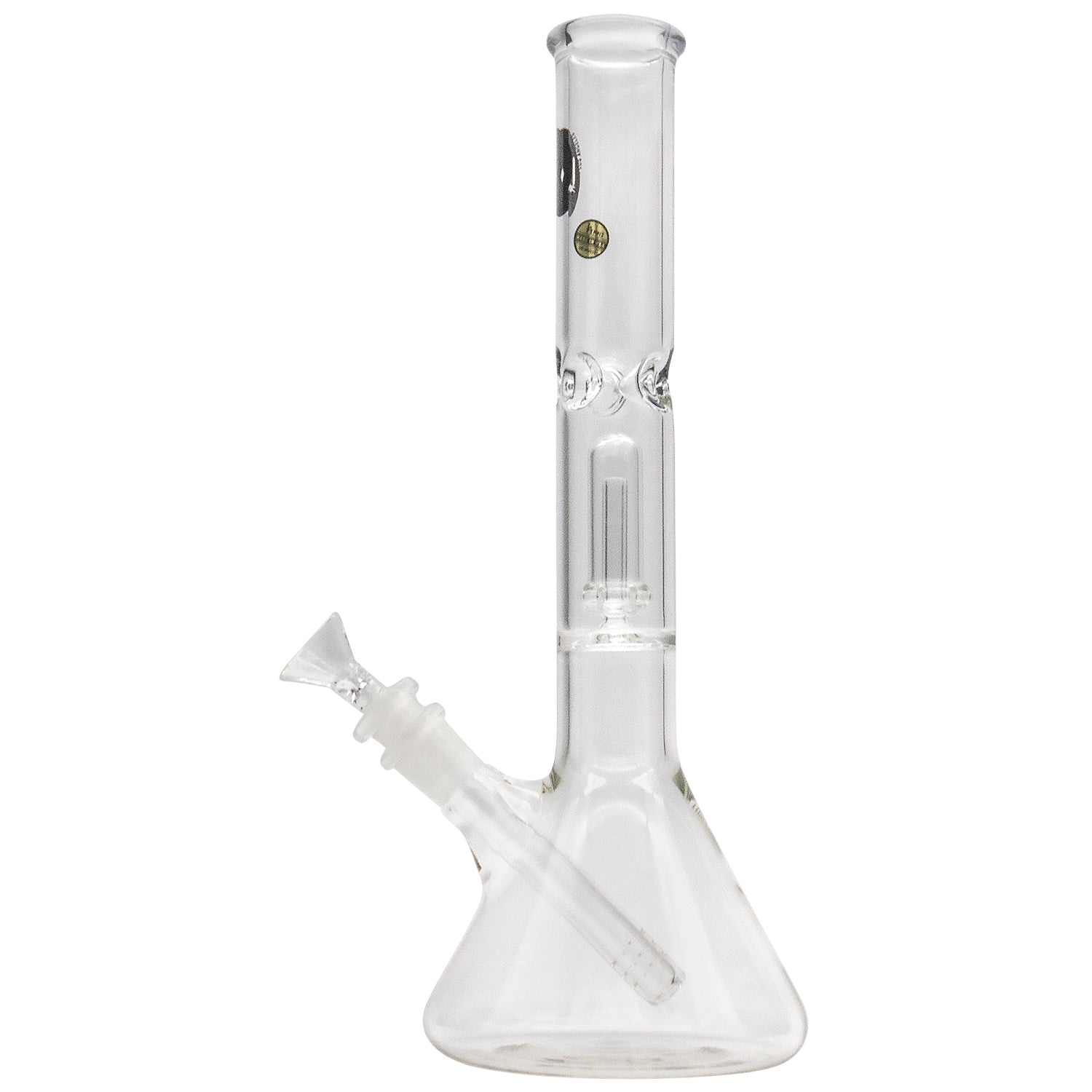 LA Pipes Single or Double Showerhead Perc Beaker Bong - Image 6